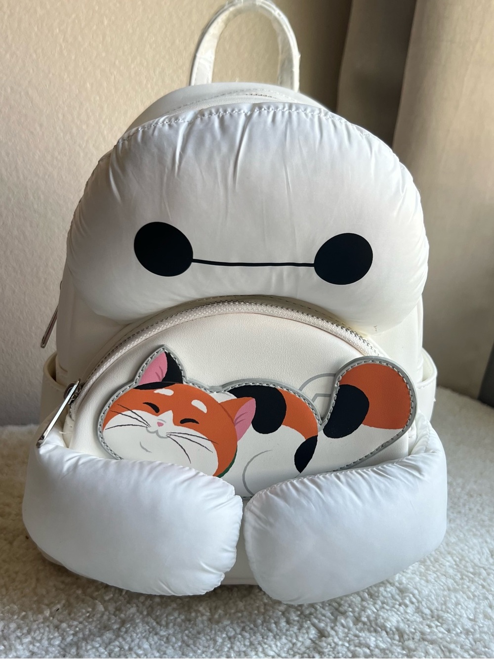 NWT Disney Parks Baymax and Mochi Loungefly Mini Backpack